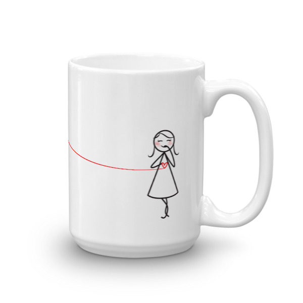 15 oz Catch of his Life - Girl's Mug - Texas Bass Angler