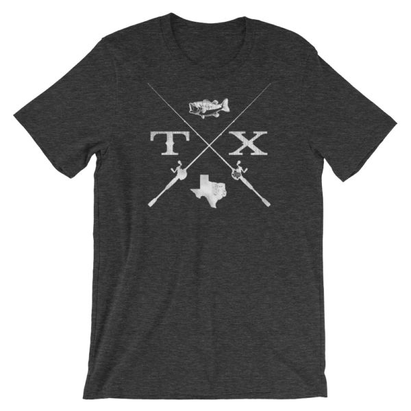 Fish Texas Shirt - Heather Dark Grey