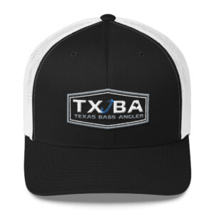 Texas Bass Angler Logo Hat - Weedless Hooks - Texas Bass Fishing Hat