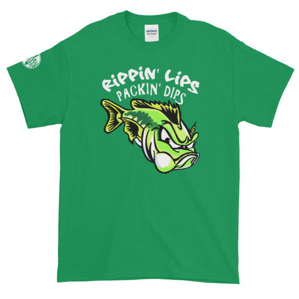 Rippin Lips Packin Dips Bass Fishing Shirt - Fishing Shirts - Texas Bass Angler