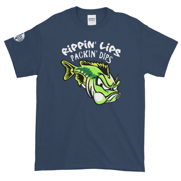 Rippin Lips Packin Dips Bass Fishing Shirt - Fishing Shirts - Texas Bass Angler