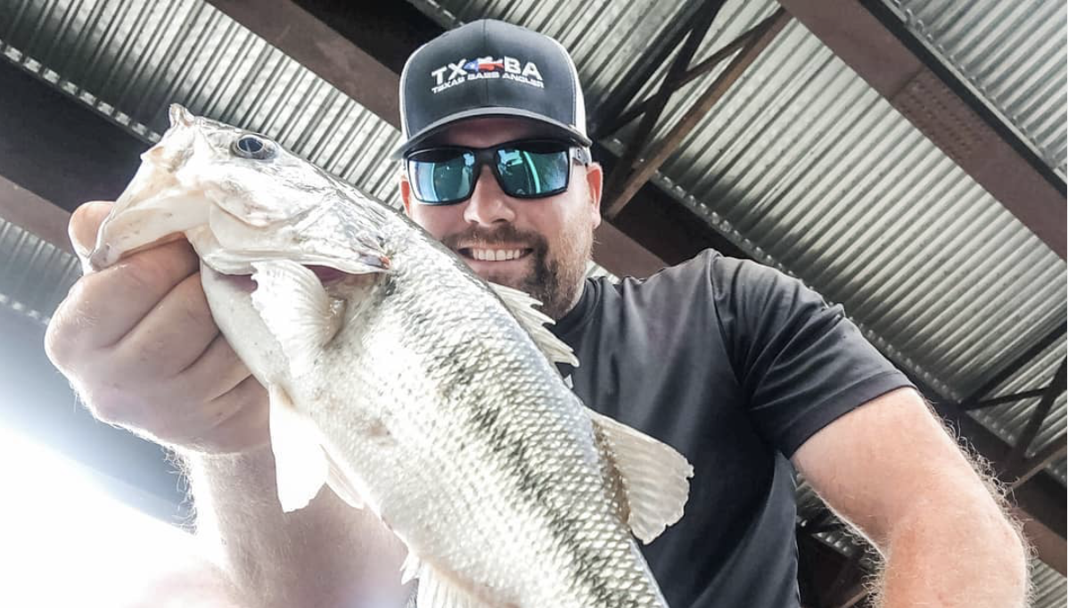 Texas Flag Bass Fishing Hat