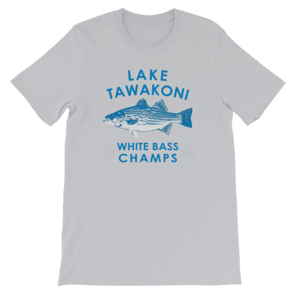 White Bass Champs - Lake Tawakoni 1988 - Silver Gray | Texas Bass Angler